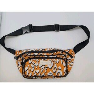 Ted Baker London Leopard Detail Puffer Belt Bag in Yellow